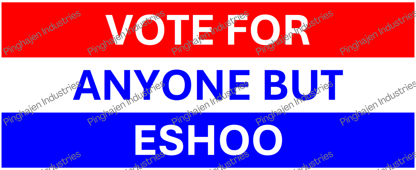 Vote for anyone but ESHOO | White Glossy Mug