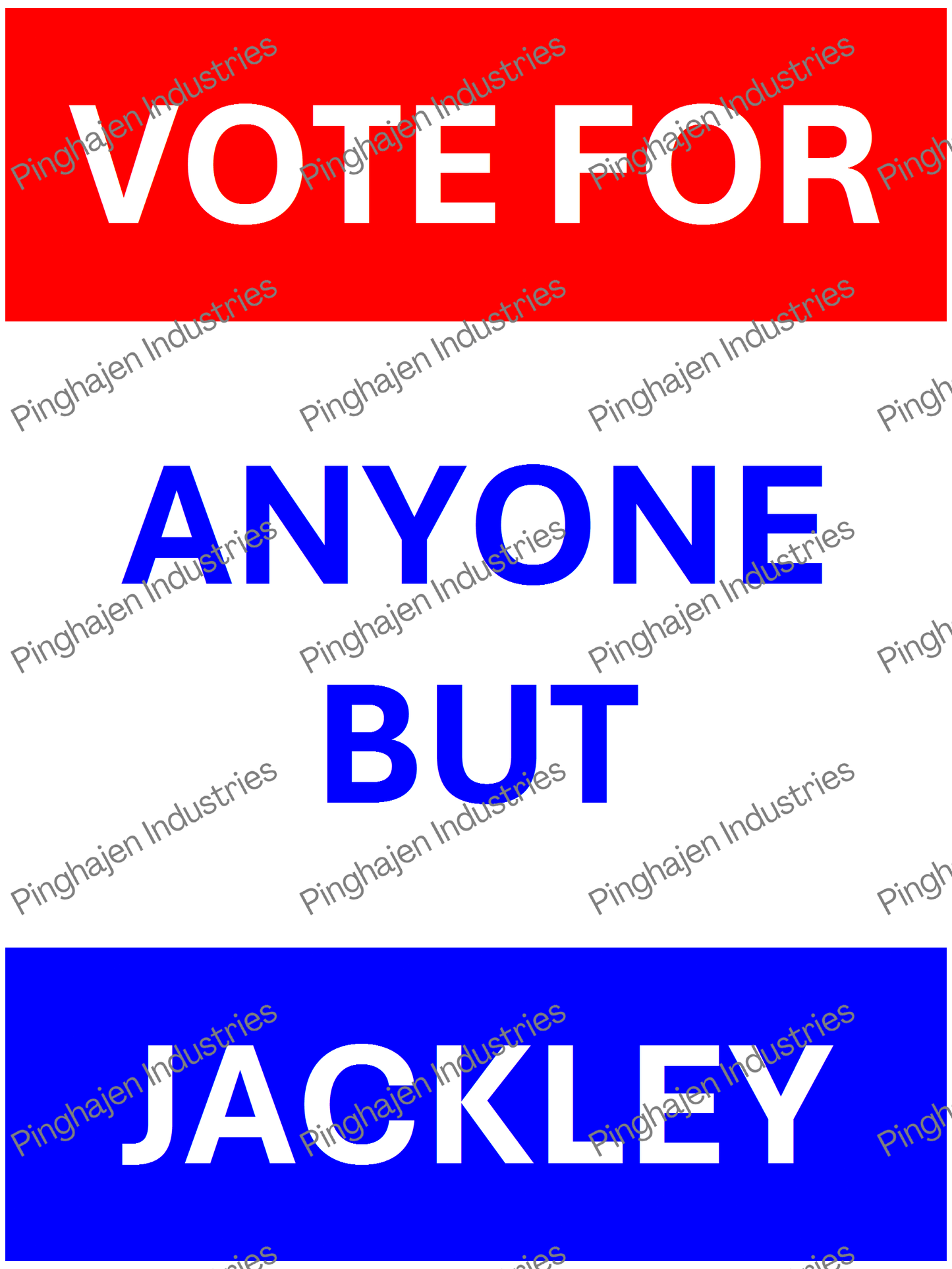 Vote for anyone but JACKLEY | Unisex Classic Tee | Gildan 5000