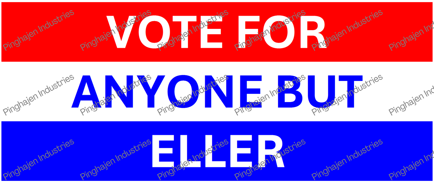 Vote for anyone but ELLER | White Glossy Mug