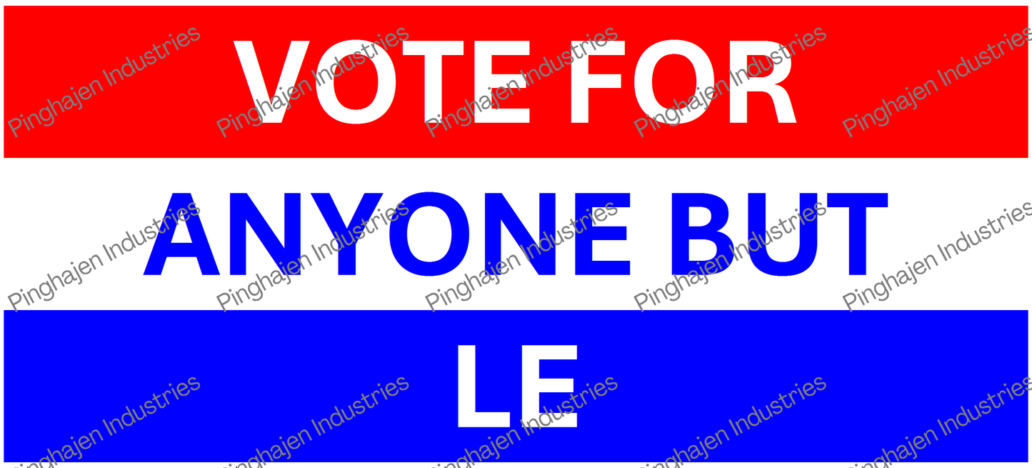 Vote for anyone but LE | White Glossy Mug
