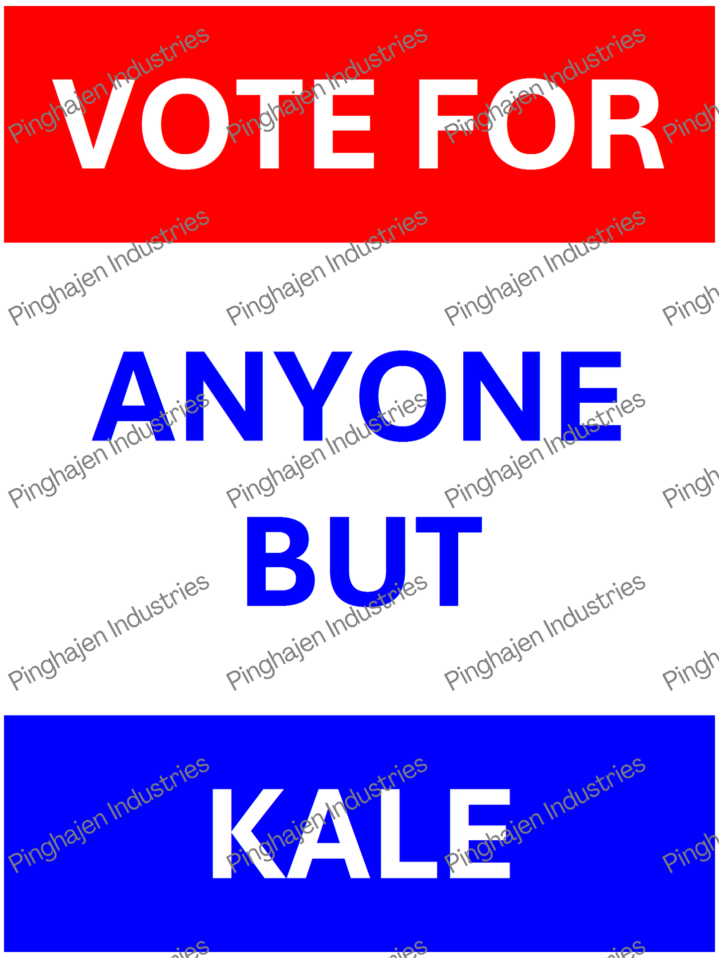 Vote for anyone but KALE | Unisex Classic Tee | Gildan 5000
