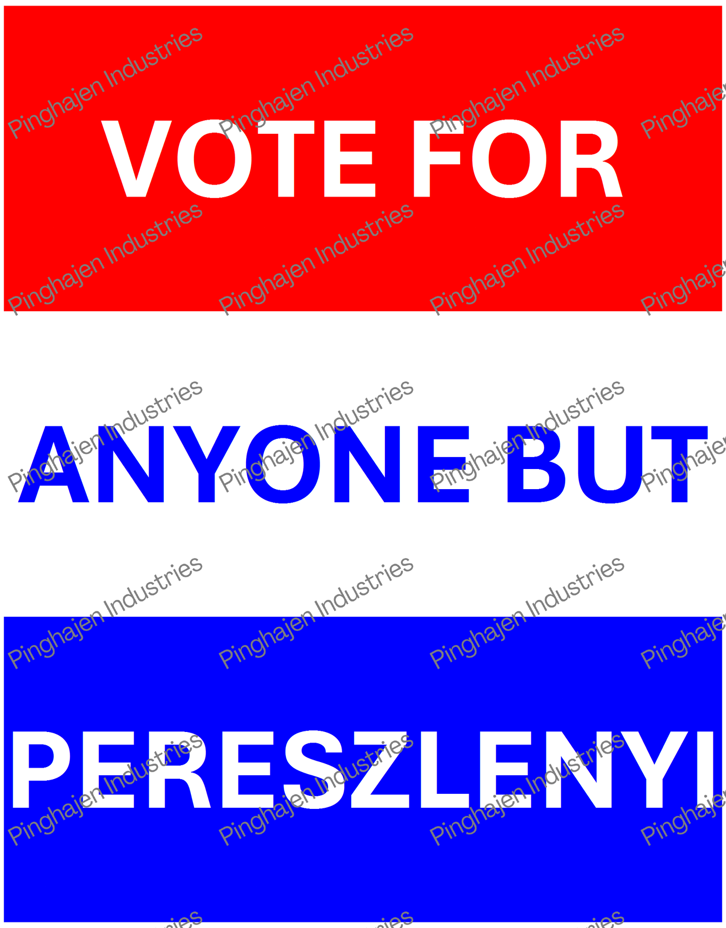 Vote for anyone but PERESZLENYI | Unisex Classic Tee | Gildan 5000