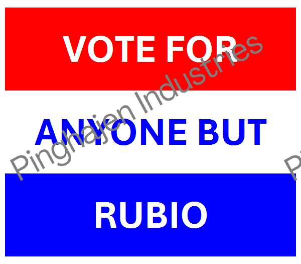 Vote for anyone but RUBIO | Unisex Classic Tee | Gildan 5000