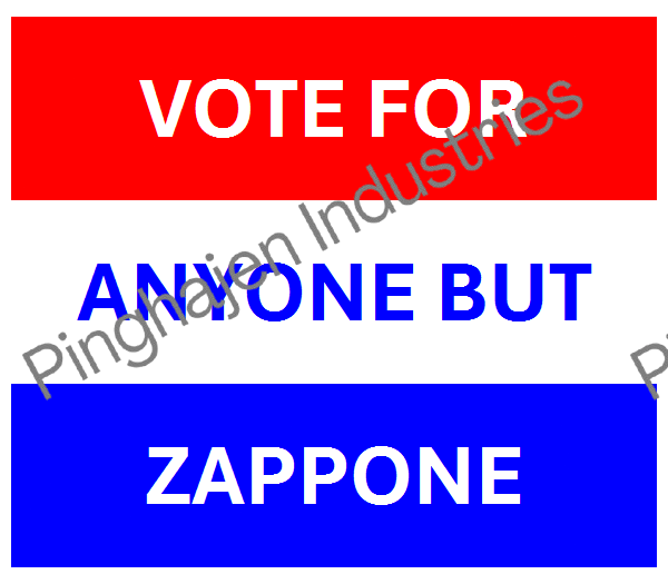 Vote for anyone but ZAPPONE | Unisex Classic Tee | Gildan 5000