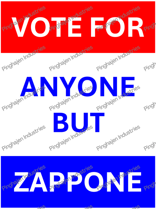 Vote for anyone but ZAPPONE | Unisex Classic Tee | Gildan 5000