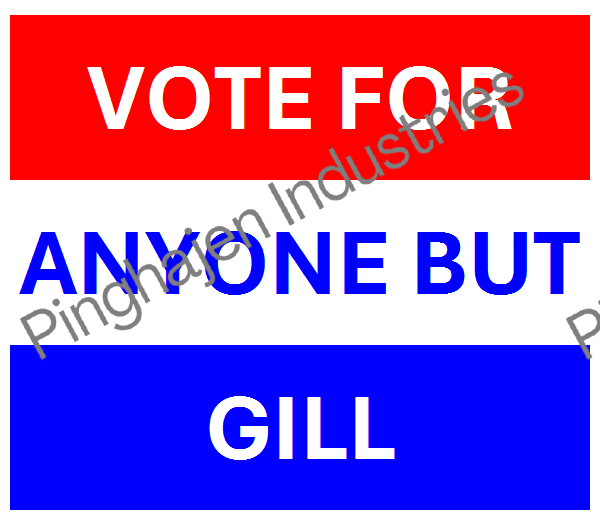 Vote for anyone but GILL | Unisex Classic Tee | Gildan 5000