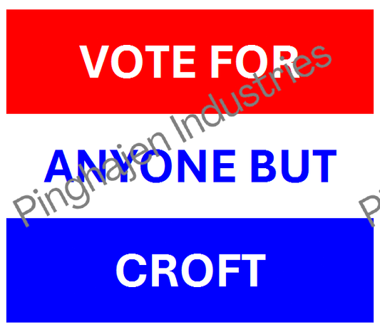 Vote for anyone but CROFT | Unisex Classic Tee | Gildan 5000
