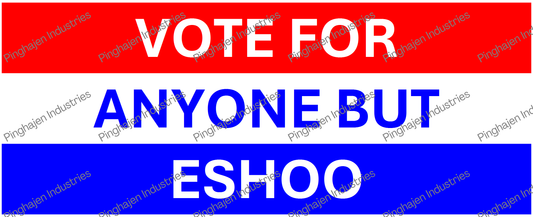 Vote for anyone but ESHOO | White Glossy Mug