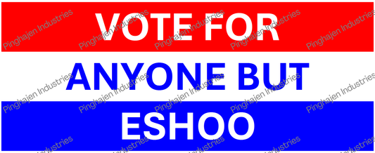 Vote for anyone but ESHOO | White Glossy Mug