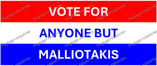 Vote for anyone but MALLIOTAKIS | White Glossy Mug