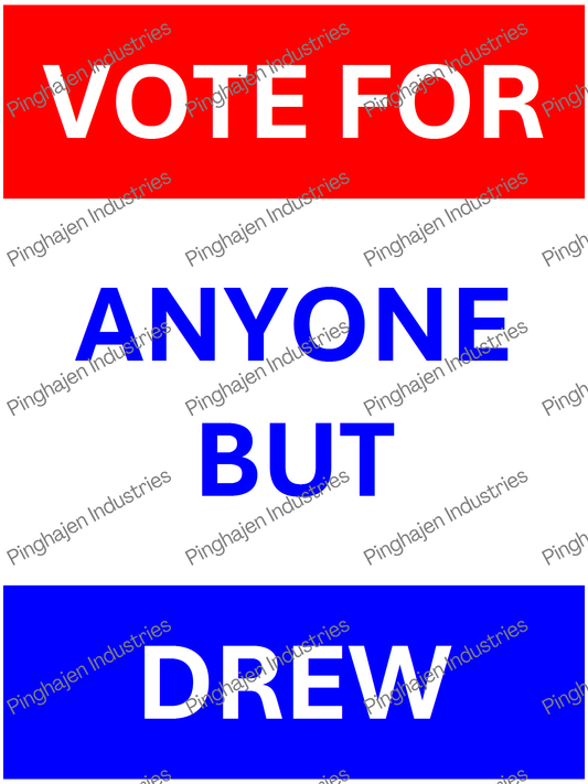 Vote for anyone but DREW | Unisex Classic Tee | Gildan 5000