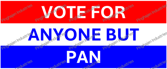 Vote for anyone but PAN | White Glossy Mug