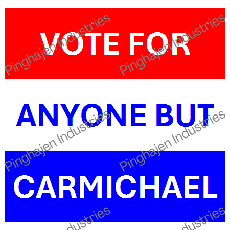 Vote for anyone but CARMICHAEL | Unisex Classic Tee | Gildan 5000