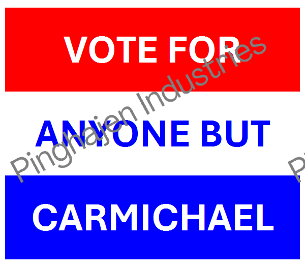 Vote for anyone but CARMICHAEL | Unisex Classic Tee | Gildan 5000