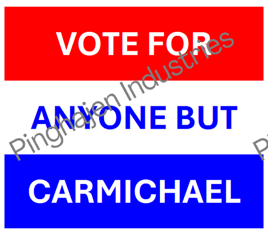 Vote for anyone but CARMICHAEL | Unisex Classic Tee | Gildan 5000