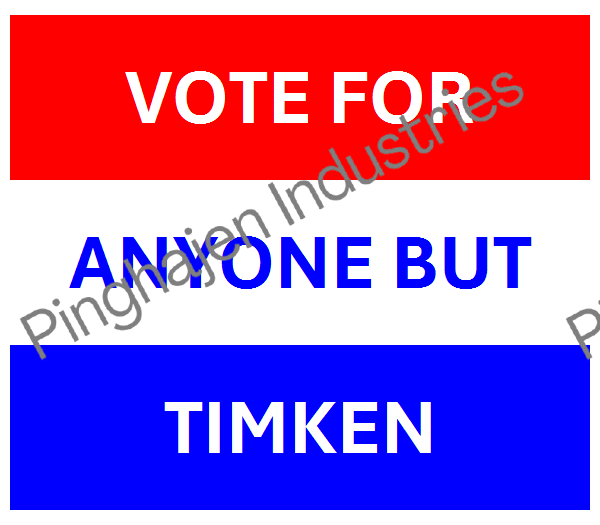 Vote for anyone but TIMKEN | Unisex Classic Tee | Gildan 5000