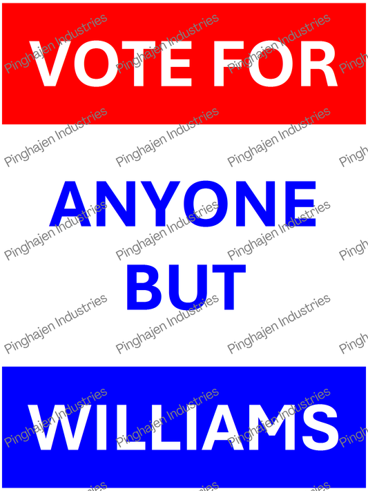 Vote for anyone but WILLIAMS | Unisex Classic Tee | Gildan 5000