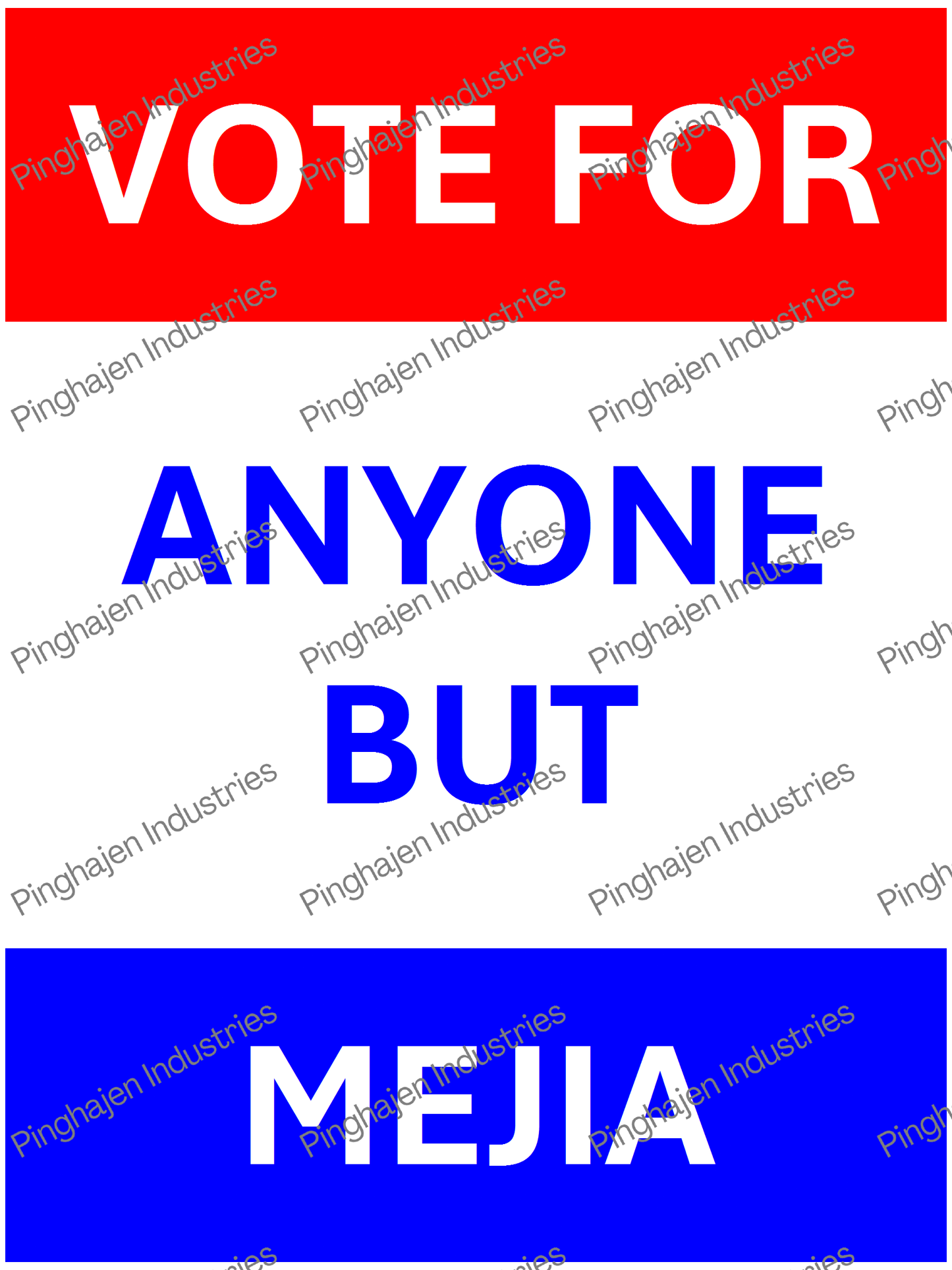 Vote for anyone but MEJIA | Unisex Classic Tee | Gildan 5000