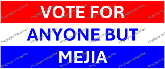 Vote for anyone but MEJIA | White Glossy Mug
