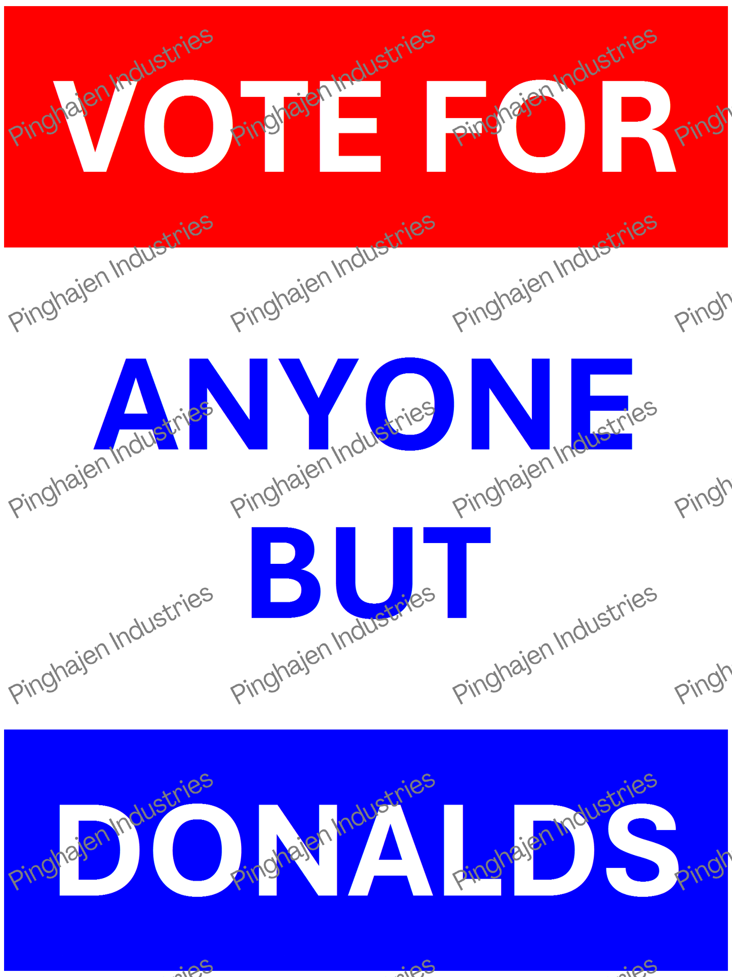 Vote for anyone but DONALDS | Unisex Classic Tee | Gildan 5000