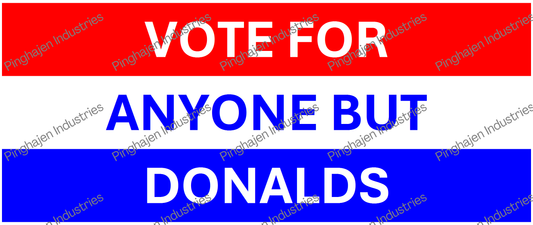 Vote for anyone but DONALDS | White Glossy Mug