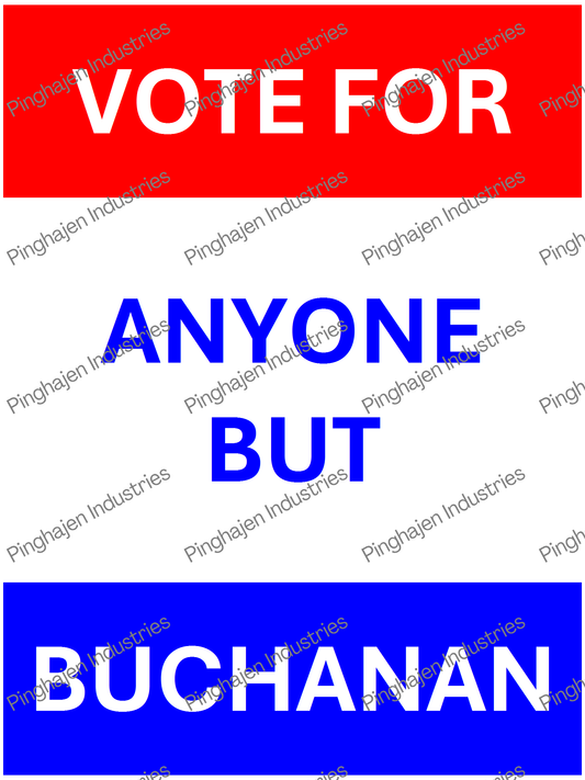 Vote for anyone but BUCHANAN | Unisex Classic Tee | Gildan 5000