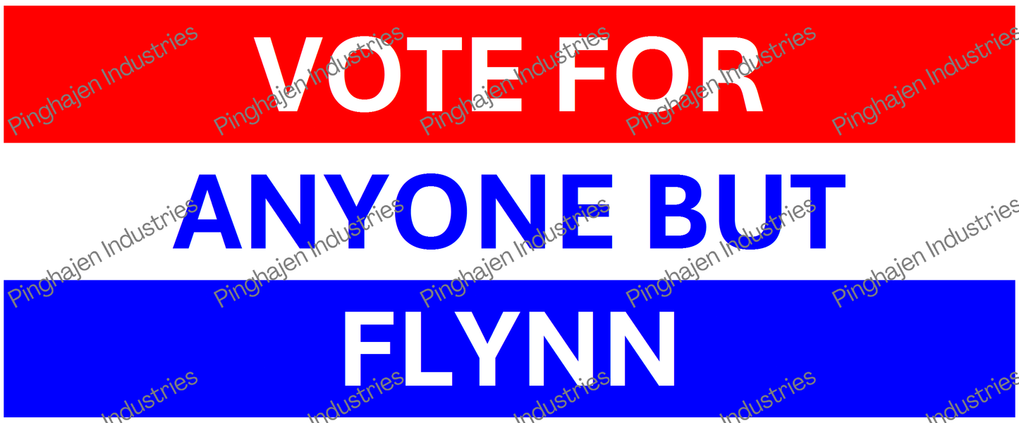 Vote for anyone but FLYNN | White Glossy Mug