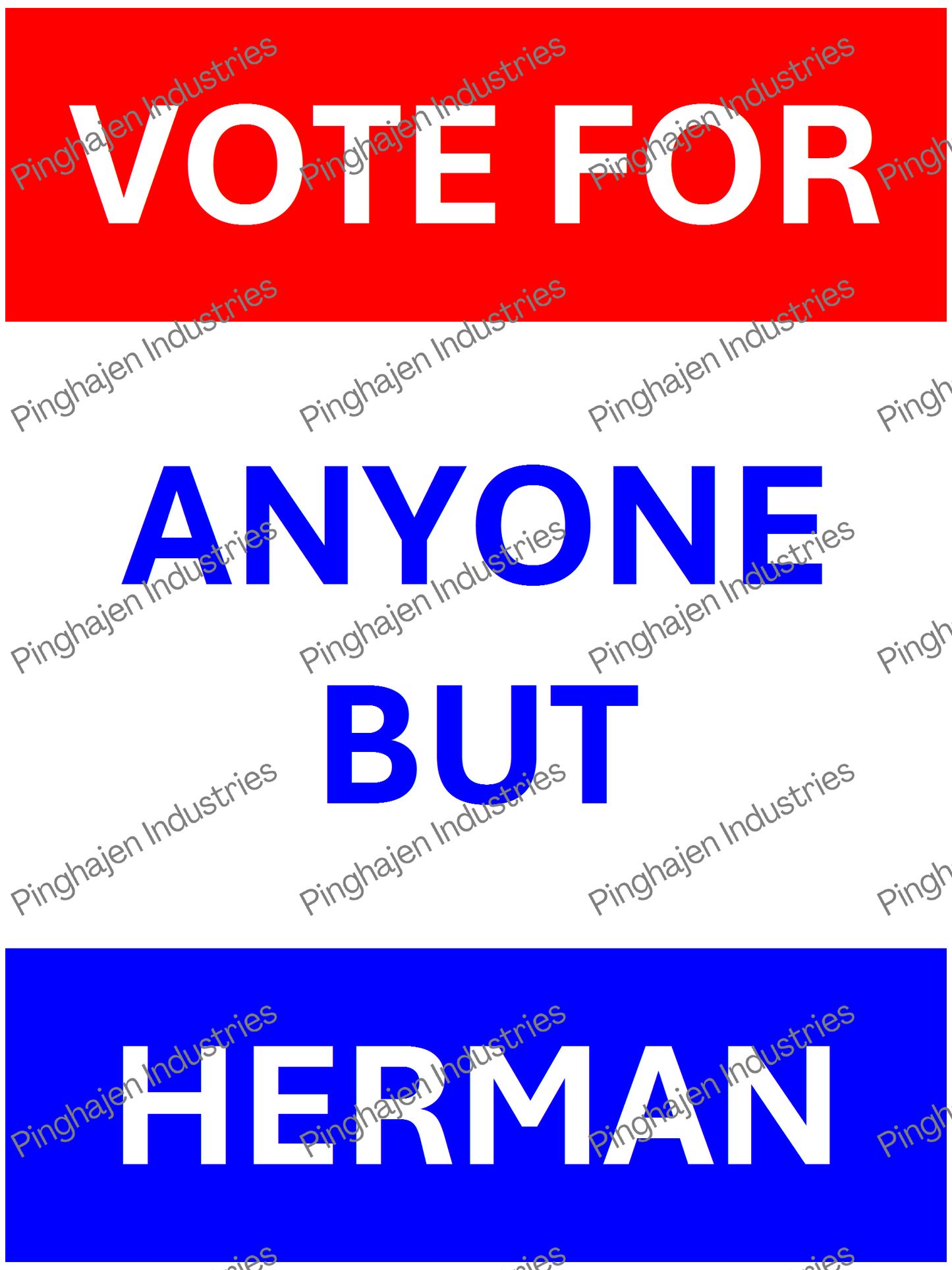 Vote for anyone but HERMAN | Unisex Classic Tee | Gildan 5000