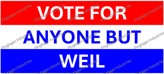 Vote for anyone but WEIL | White Glossy Mug