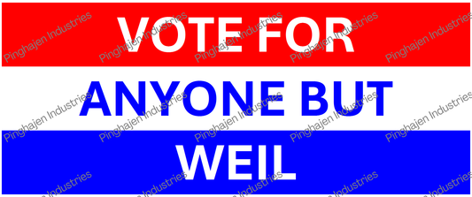 Vote for anyone but WEIL | White Glossy Mug