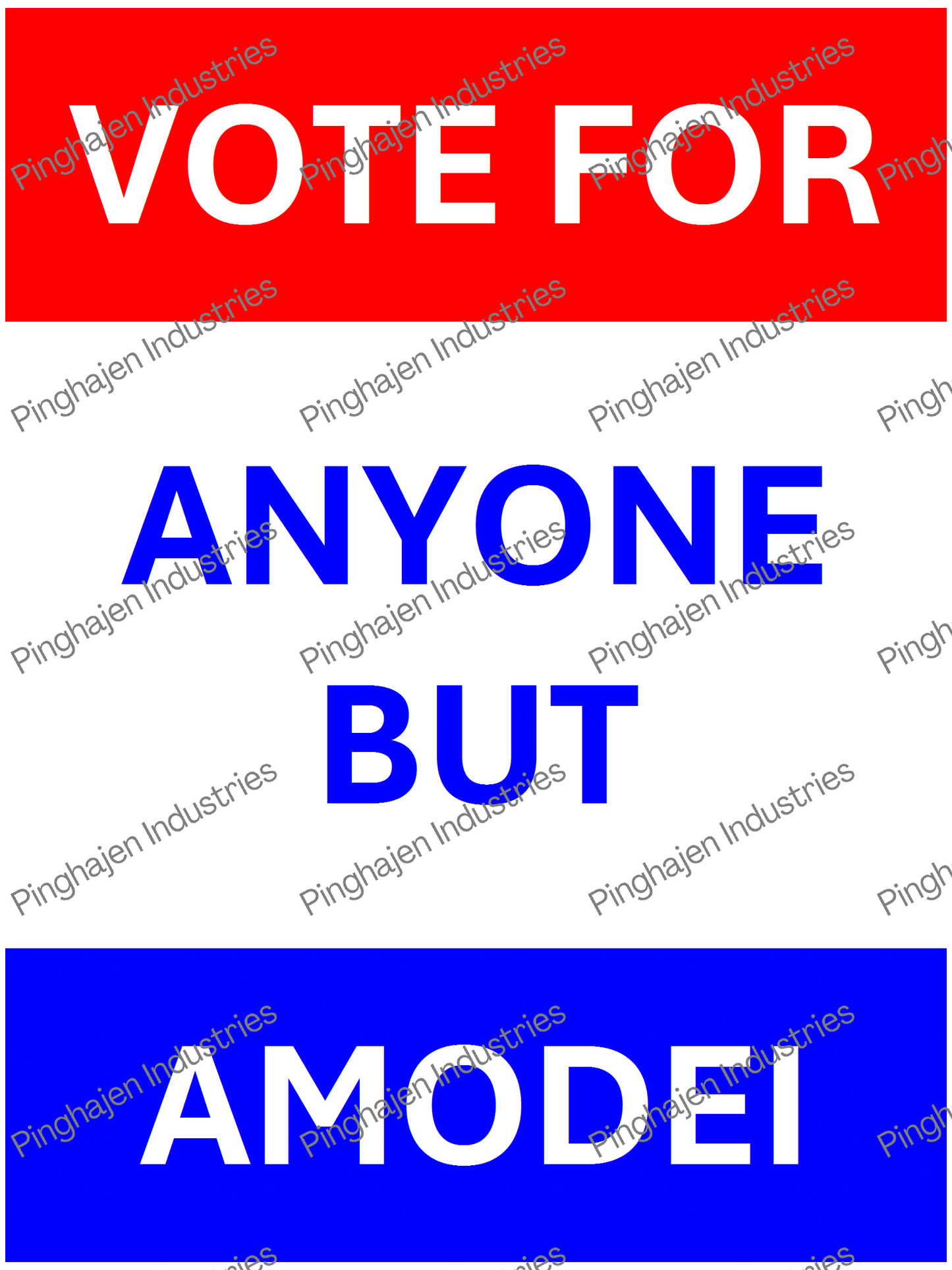 Vote for anyone but AMODEI | Unisex Classic Tee | Gildan 5000