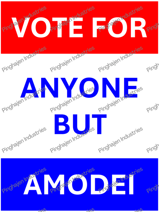 Vote for anyone but AMODEI | Unisex Classic Tee | Gildan 5000