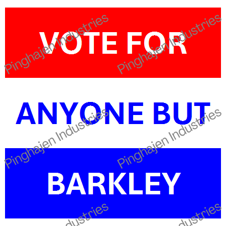 Vote for anyone but BARKLEY | Unisex Classic Tee | Gildan 5000