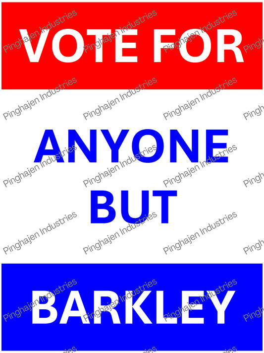 Vote for anyone but BARKLEY | Unisex Classic Tee | Gildan 5000