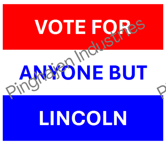 Vote for anyone but LINCOLN | Unisex Classic Tee | Gildan 5000