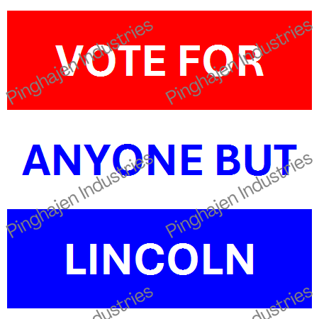 Vote for anyone but LINCOLN | Unisex Classic Tee | Gildan 5000