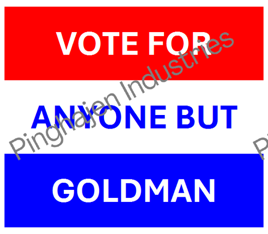 Vote for anyone but GOLDMAN | Unisex Classic Tee | Gildan 5000