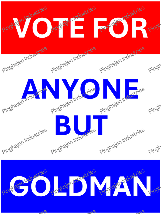 Vote for anyone but GOLDMAN | Unisex Classic Tee | Gildan 5000