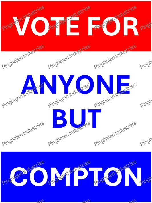 Vote for anyone but COMPTON | Unisex Classic Tee | Gildan 5000
