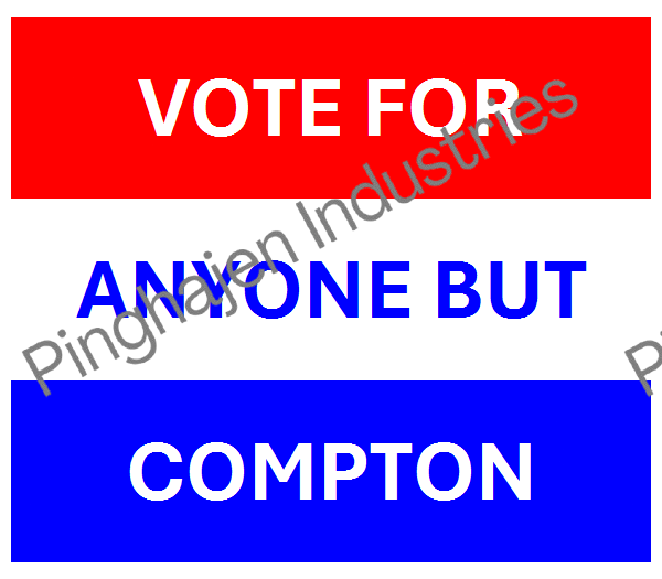 Vote for anyone but COMPTON | Unisex Classic Tee | Gildan 5000
