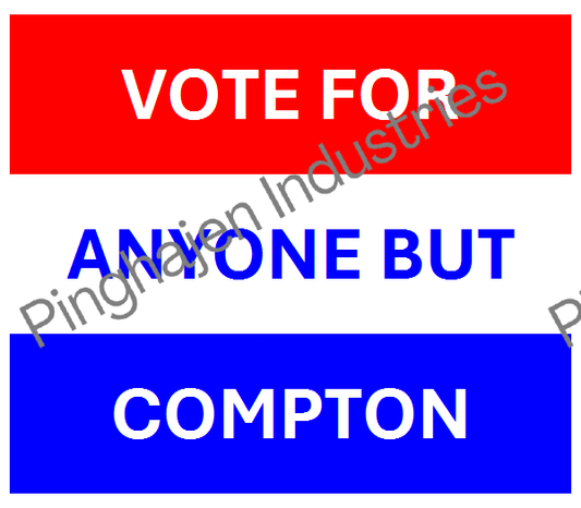 Vote for anyone but COMPTON | Unisex Classic Tee | Gildan 5000
