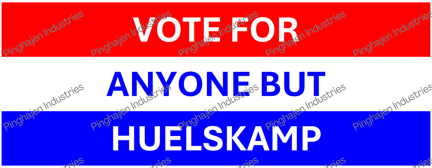 Vote for anyone but HUELSKAMP | White Glossy Mug