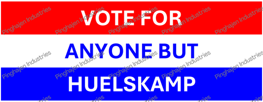 Vote for anyone but HUELSKAMP | White Glossy Mug