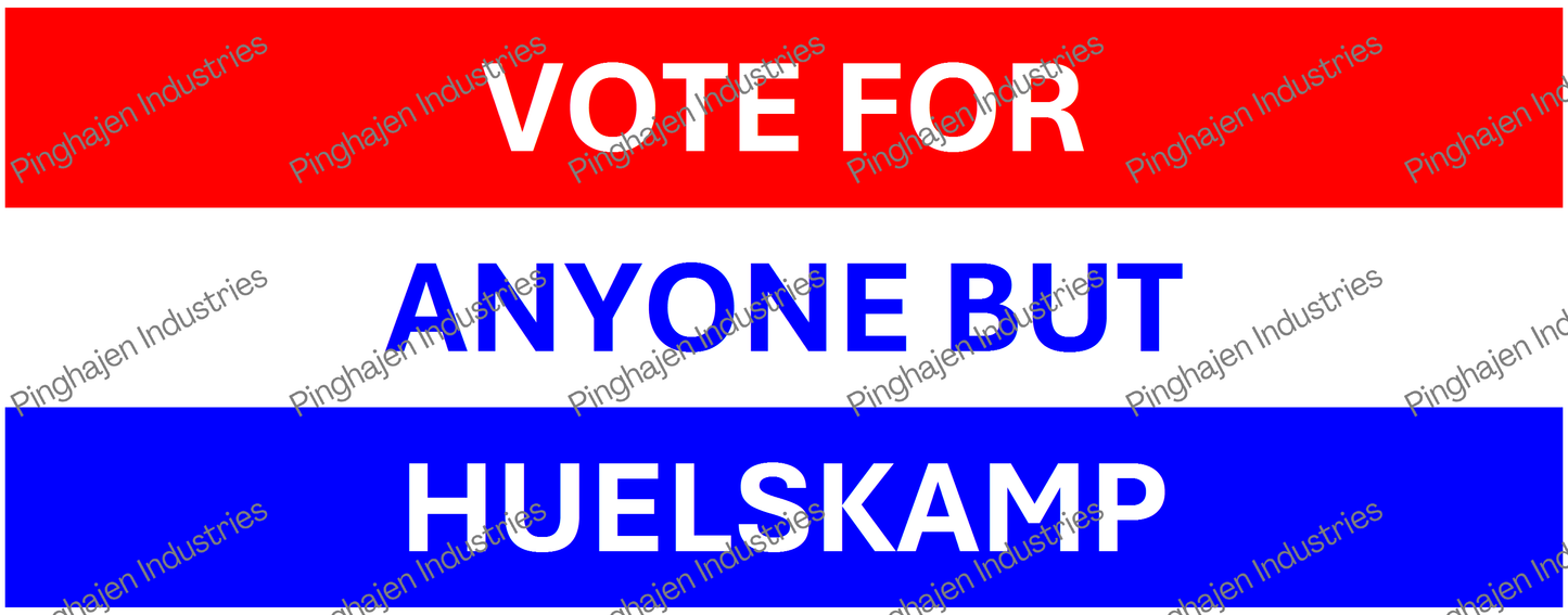 Vote for anyone but HUELSKAMP | White Glossy Mug