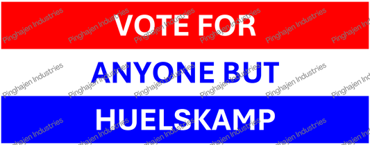 Vote for anyone but HUELSKAMP | White Glossy Mug
