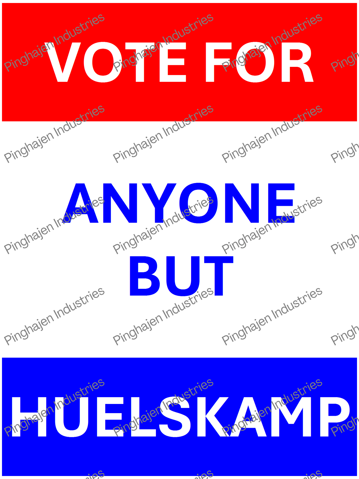Vote for anyone but HUELSKAMP | Unisex Classic Tee | Gildan 5000