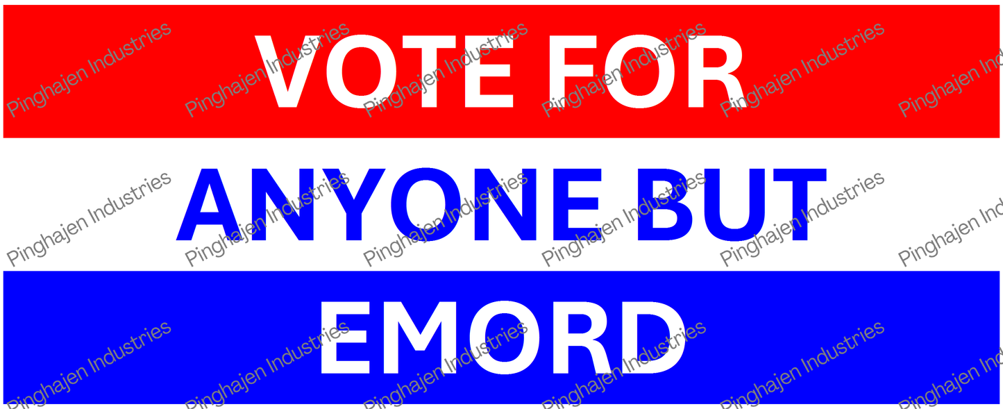 Vote for anyone but EMORD | White Glossy Mug