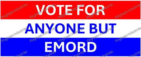 Vote for anyone but EMORD | White Glossy Mug