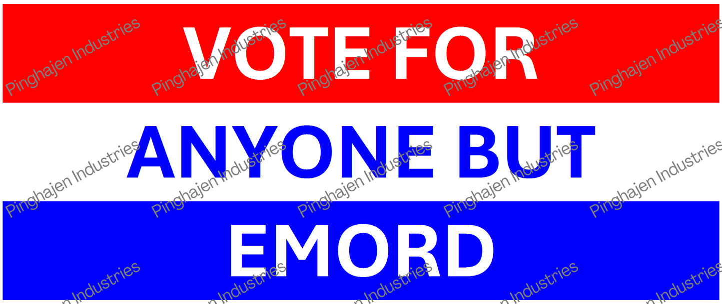 Vote for anyone but EMORD | White Glossy Mug