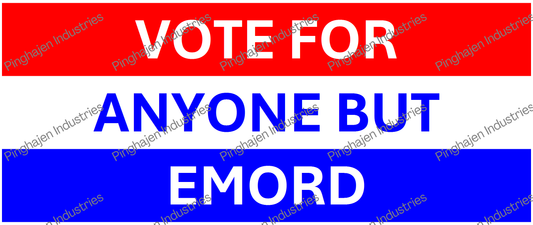 Vote for anyone but EMORD | White Glossy Mug